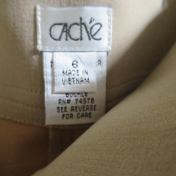 Cache Dress Pants Slacks Size 6 - Picture 5 of 8